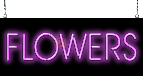 Flowers Neon Sign