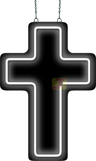 Cross Neon Sign