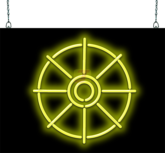Buddhist Symbol Neon Sign