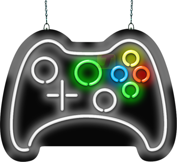 Game Controller Neon Sign
