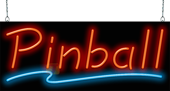 Pinball Neon Sign