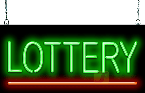 Lottery Neon Sign