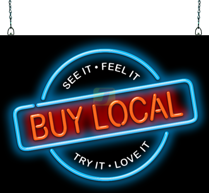 Buy Local Neon Sign
