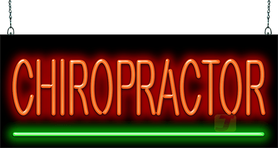 Chiropractor Neon Sign