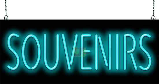 Souvenirs Neon Sign