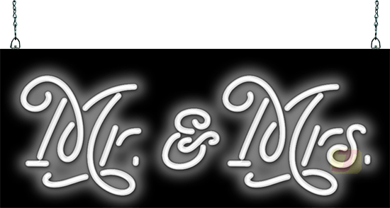 Mr. & Mrs. Wedding Neon Sign