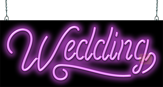 Wedding Neon Sign