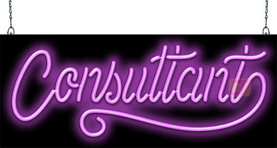 Consultant Neon Sign