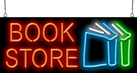 Book Store Neon Sign