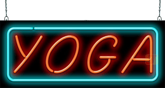 Yoga Neon Sign