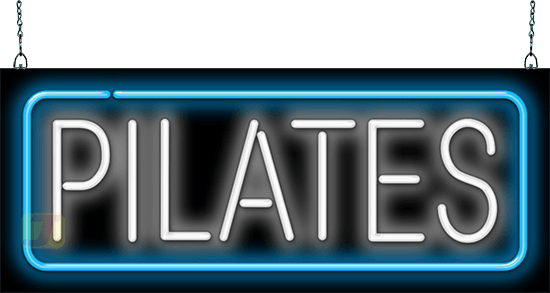 Pilates Neon Sign