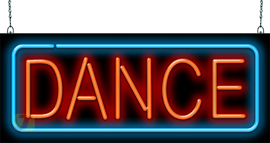 Dance Neon Sign
