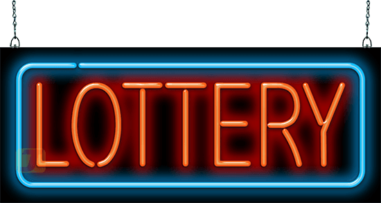 Lottery Neon Sign