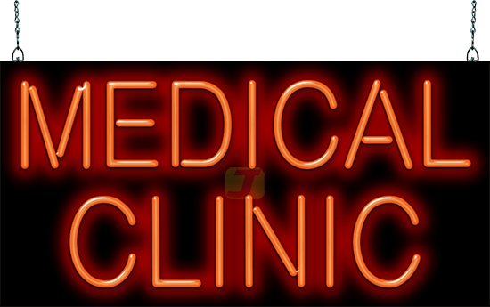 Medical Clinic Neon Sign
