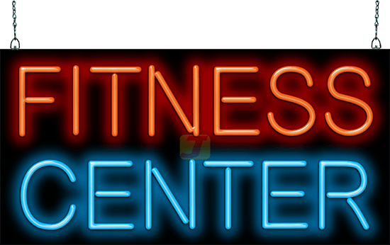 Fitness Center Neon Sign