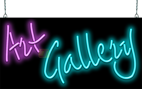 Art Gallery Neon Sign