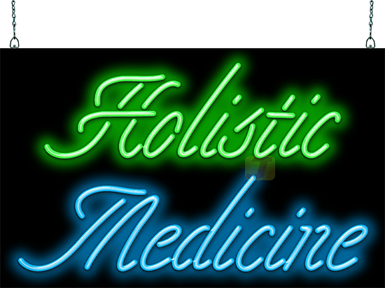 Holistic Medicine Neon Sign