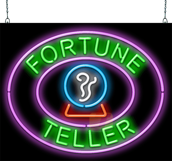 Fortune Teller Neon Sign