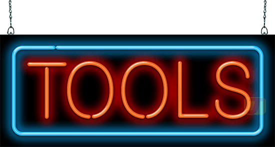 Tools Neon Sign