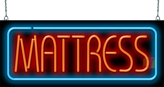Mattress Neon Sign