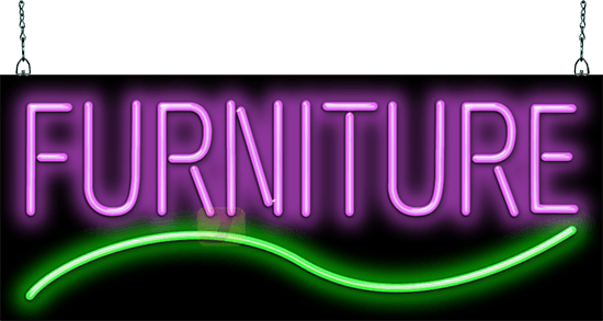 Furniture Neon Sign