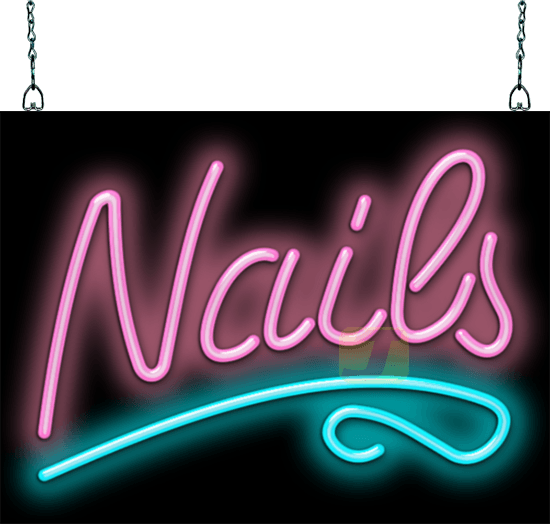 Nails Neon Sign