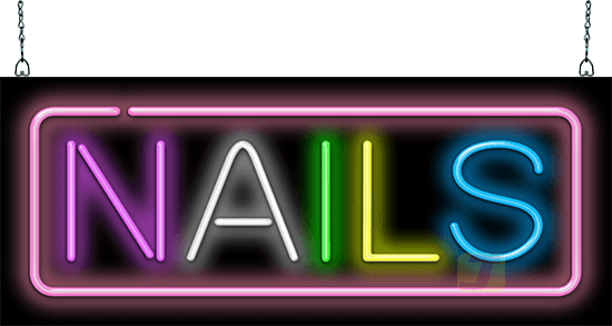 Nails Neon Sign