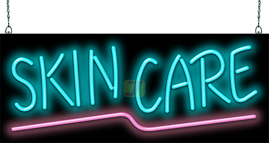 Skin Care Neon Sign