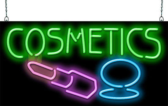 Cosmetics Neon Sign
