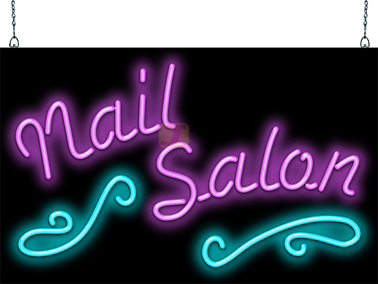 Nail Salon Neon Sign