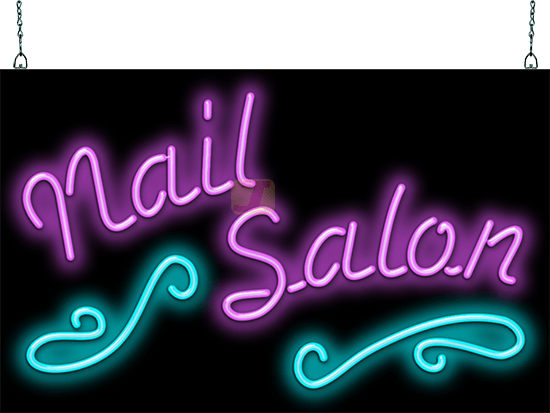 All You Need Is Nails!, Salon Neon Signs