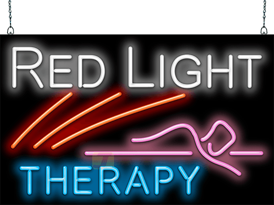 Red Light Therapy Neon Sign