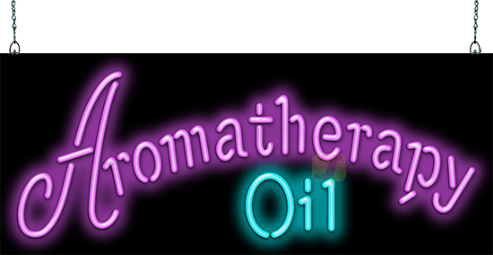 Aromatherapy Oil Neon Sign