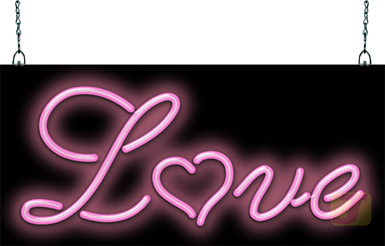 Love Neon Sign Pink Love Neon Jantecneon Com