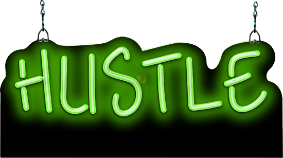 Hustle Neon Sign