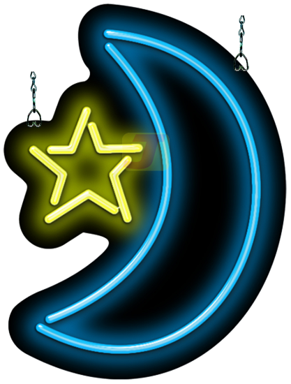 Star & Moon Neon Sign