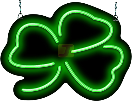 Clover Neon Sign