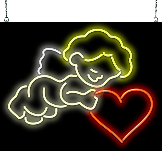Cupid Neon Sign