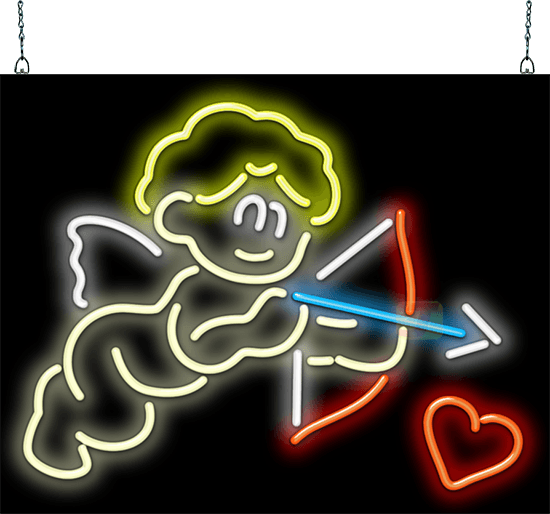 Cupid Neon Sign