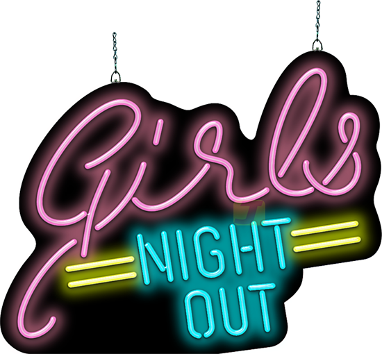 Girls Night Out Neon Sign