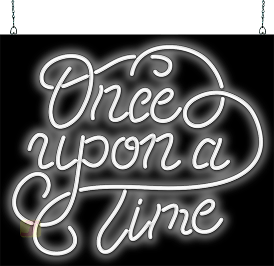 Once Upon A Time Wedding Neon Sign