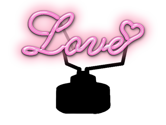 Love Neon Sculpture