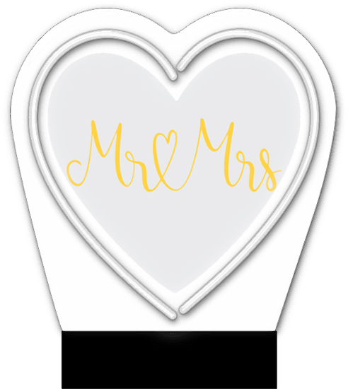 Me & You Wedding CANDI Neon Display