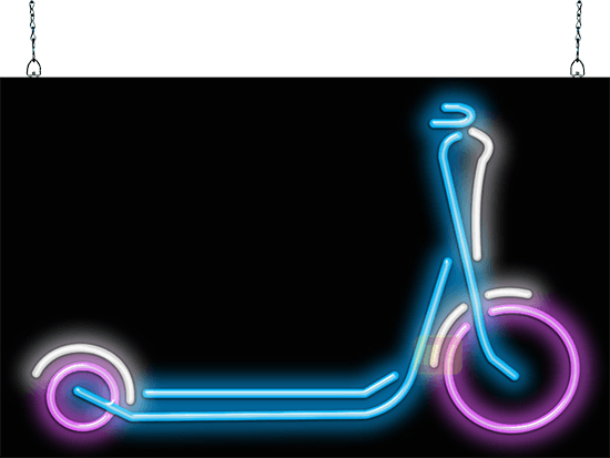 Scooter Neon Sign
