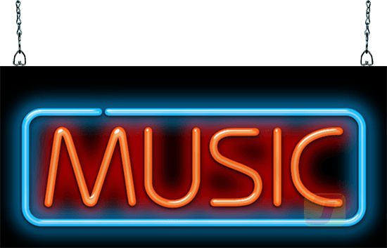 Music Neon Sign