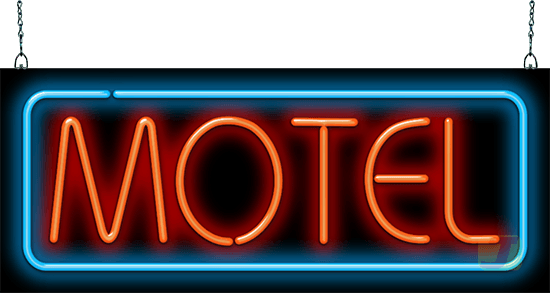 Motel LED Sign 27 x 11 
