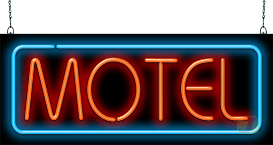 Motel Neon Sign