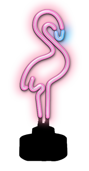 Flamingo Neon Sculpture