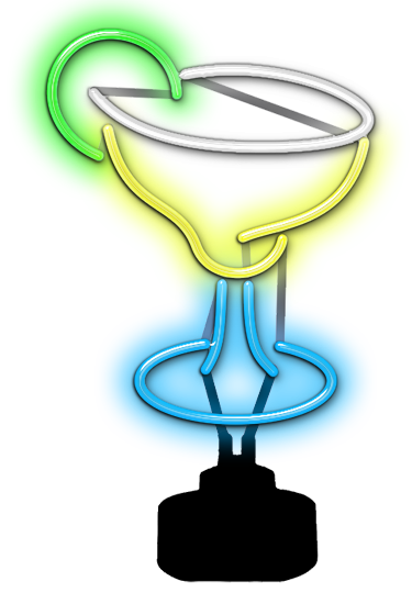 Margarita Neon Sculpture