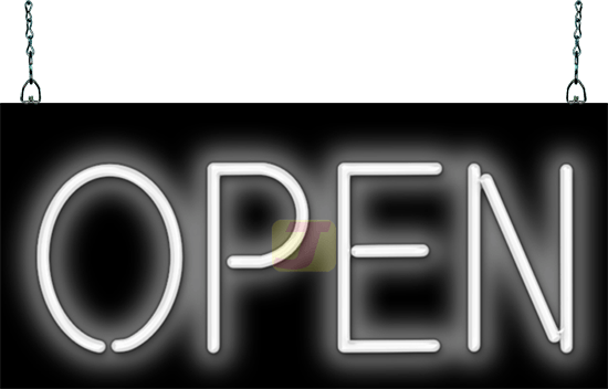Open Neon Sign